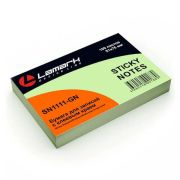 Блок с клейким слоем 51*76 LAMARK, 100л. зелен. паст.