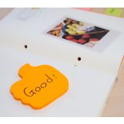 Бумага для заметок с клеевым Stick`n 21178 70x70мм 50лист. 70г/м2 неон оранж Бол. палец