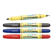 Маркер пер. для CD/DVD Tenfon, красн 0,8/3,8мм./12/144