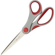 Ножницы 180мм   Attache пласт.прорез.анат.ручка