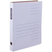 Папка скоросшиватель А4 микрогофрокартон 30 мм белый/50