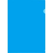 Папка-уголок   Е310  180мкр, син. прозрач. цена за упак. 10шт