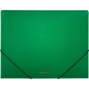 Папка на резинке A4  LAMARK 0.60 мм жесткая зелен