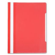 Папка скоросш.пл.тон.красн.  Бюрократ PS20RED А4, 0,12/0,16 /20
