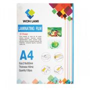 Пленка д/лам.пакет.,216*303мм, 125мкм,А4 (75/0/50) (100шт) WF