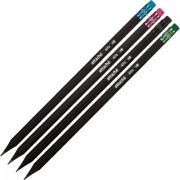 Карандаш ч/г Attache Alfa HB заточ., с ласт