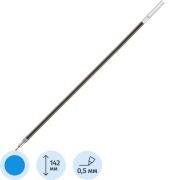 Стержень маслян. осн, 0,5мм, 142мм, синий, для 709851