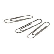 Скрепки 50 мм никелированные, картон. упаковка (50 шт/упак) DOLCE COSTO