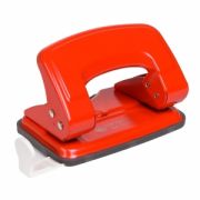 Дырокол DP-482 G красный на 16л