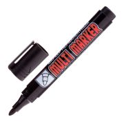Маркер перманентный Crown черный 3мм 1/12/720 CPM-800