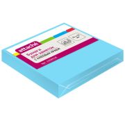 Стикеры Attache с клеев. краем 76х76, неон, голубой 100л