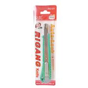 Нож канц. маленький 9мм RG-331 в блистере,пласт.корпус