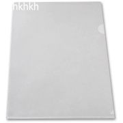 Папка-уголок 0,18 мм А4 прозрачный глянцевый, без лого LAMARK60
