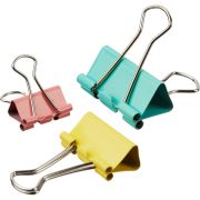 Зажимы цветные 19мм 12шт DOLCE COSTO