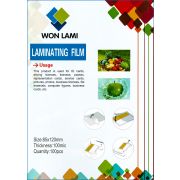 Пленка д/ламинир., 85х120мм, 100мкм (50/0/50), (100), WF