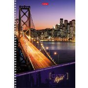 Тетрадь 96л А4ф клетка 65г/кв.м Многоуров.перфорация на гребне выб лак 4 диз.в блоке серия -Ночной г