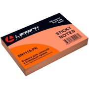 Блок с клейким слоем 51x76, неон розовая	LAMARK1115-PK