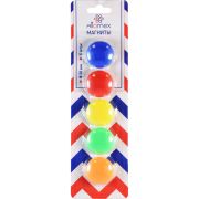 Магниты д/доски, 3 см, ассорти (5шт/уп), Attomex