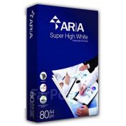 Бумага офисная «ARIA» 80 gsm, формат А4, CIE 158%, 500 л/пач, 1/5 ящ