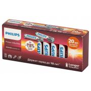Батарейки Philips LR6P20BX/51 АА алкалиновые 1,5v 2 шт. LR6-20BL Ultra (2/24/144/11520)