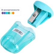 Точилка ручная Deli U-touch, 1 отверстие, с контейнером, пластик,