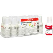 Жидкость корректир. (штрих) 20 мл, быстросохнущая, с кистью, deVENTE