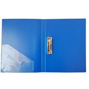 Папка с боковым зажим+карм+индекс Tranbo 0.68мм /144