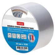 Клейкая двусторонняя Лента Hatber 50ммх10м на полипропиленовой основе