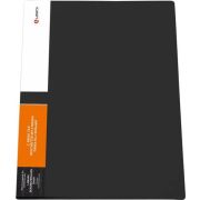 Папка 2 кольца 25 мм, корешок 32 мм, 0,60 мм черная	LAMARK168