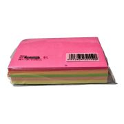 Самоклеящийся блок 38*51 мм, 100 л цвет неон