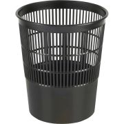Корзина для мусора офисная 14л пластик, черная Luscan 'КР510